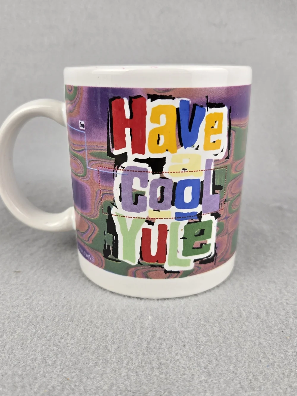 Vintage 1996 Garfield Christmas Mug Have A Cool Yule